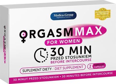 Libido Orgasmus Tabletten für Frauen ORGASM MAX