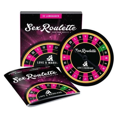 Erotisches Spiel für Paare Roulette sexuelle Herausforderungen