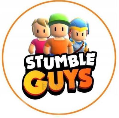 Stumble Guys # 2 Tortenaufleger Oblatenpapier Premium Tortendekoration Party Game