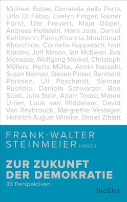 Zur Zukunft der Demokratie, Frank-Walter Steinmeier