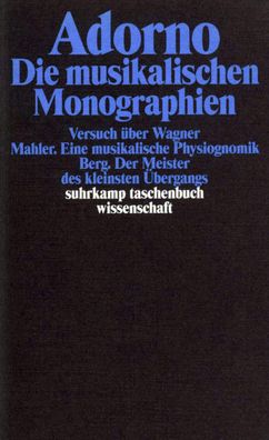 Die musikalischen Monographien, Theodor W. Adorno