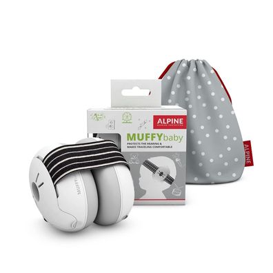 Alpine Muffy Baby Kapselgehörschützer Gehörschutz für Babys & Kleinkinder 23 dB