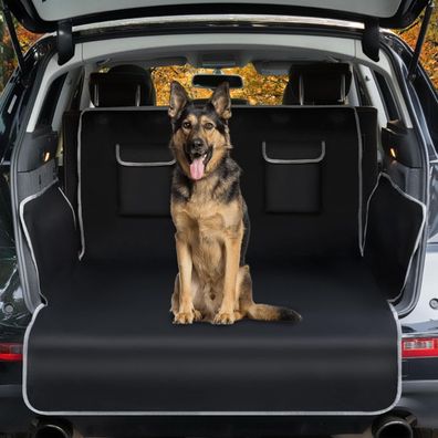 Kofferraumschutz Hund mit Seitenschutz 185 x 105 cm - Universal Auto Kofferraum