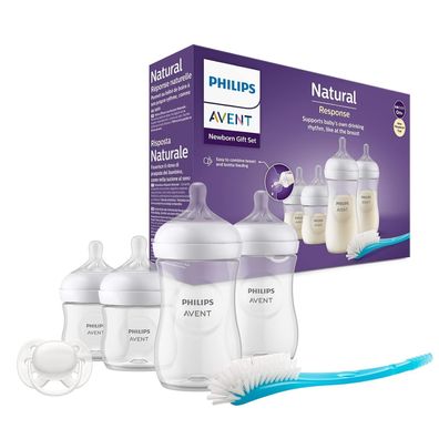 Philips Avent Babyflaschen Natural Response, 2x 125ml & 2x 260ml Flasche