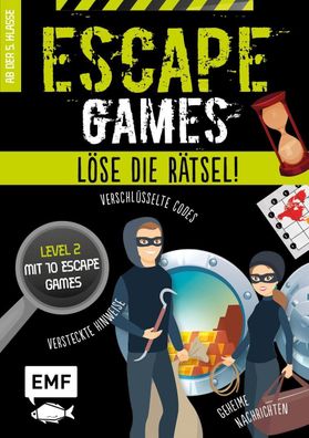 Escape Games - L?se die R?tsel! - Level 2 mit 10 Escape Games ab 10 Jahren, ...