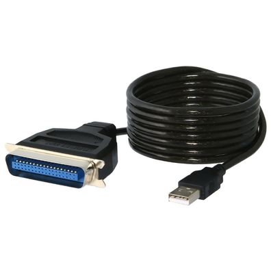Sabrent Druckerkabel USB auf Parallel Adapter (1.8M), Parallel IEEE Drucker