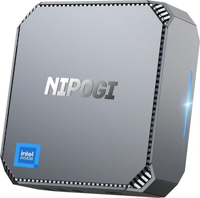 NiPoGi AK2 Plus Mini PC, 12th Gen Intel Alder Lake-N100(bis zu 3,4 GHz), 16GB