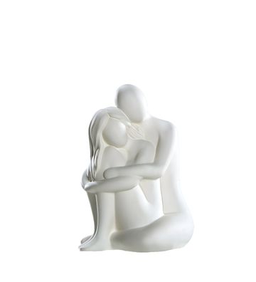 Dekofigur Indoor - Gilde Francis Paar Kuschelrunde - Skulptur Statue Dekoration Wohne