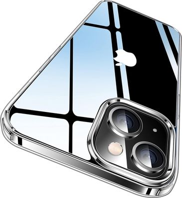 Casekoo Crystal Clear für iPhone 14 Hülle, iPhone 13 Hülle [Nie Vergilbung]