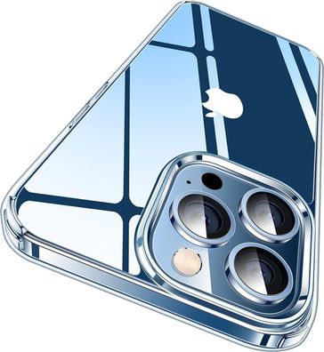 Casekoo Crystal Clear für iPhone 12 Pro Max Hülle [Nie Vergilbung]