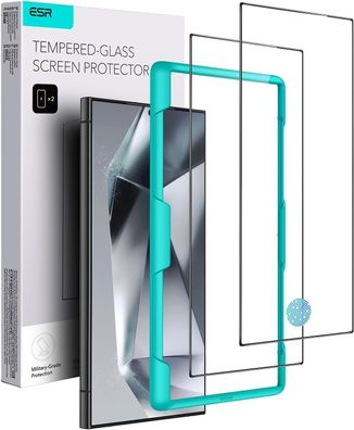 2x ESR für Samsung Galaxy S24 Ultra Displayschutzfolie, gehärtetes Glas