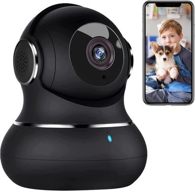 Little elf Überwachungskamera, 2K Babyphone mit Kamera mit Bewegungserkennung