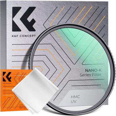 K&F Concept K-Serie 82MM MCUV Pro UV-Filter Slim MC UV Schutzfilter