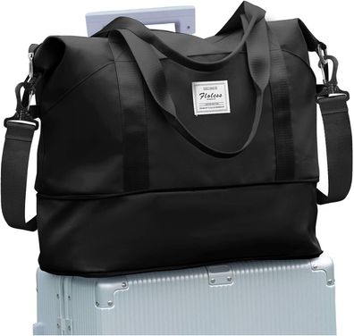 Reisetasche Damen Sporttasche 40x20x25 Ryanair Handgepäck Tasche Weekender Bag