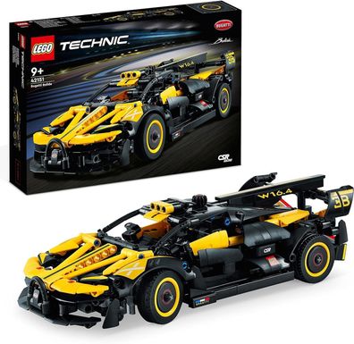 LEGO 42151 Technic Bugatti-Bolide, Auto-Modellbausatz, Sportwagen-Spielzeug