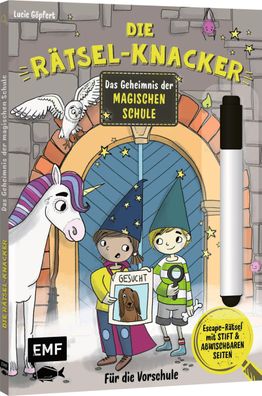 Die R?tsel-Knacker - Das Geheimnis der magischen Schule (Buch mit abwischba ...