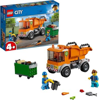 LEGO 60220 City Great Autos Müllauto Müllabfuhr Spielzeug Kinder