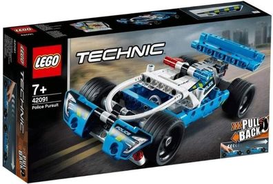 Technic Lego Polizei-Verfolgung Auto 42091 Bauset, Neu 2019 (120 Teile)