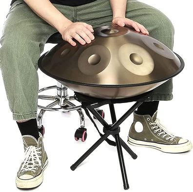 22-Zoll-Stahl-Handtrommel, Handpan-Drum-Instrument, Hohe Qualität, Trommel
