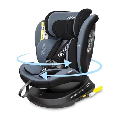 Reecle 360° Drehbar i-Size Kindersitz mit ISOFIX 40-150 cm (0-36 kg) Autositz