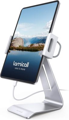 Lamicall Tablet Ständer, Verstellbare Tablet Halterung - Universal 360 Drehung