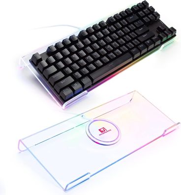Mambasnake PC Keyboard-Ständer, Tastaturständer ergonomisch Tastaturerhöhung