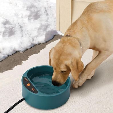 Namsan Beheizter Wassernapf für Hunde, Beheiztes Frostschutz Tränkebecken