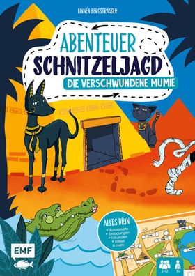 Set: Abenteuer Schnitzeljagd - Die verschwundene Mumie, Linn?a Bergstr?sser