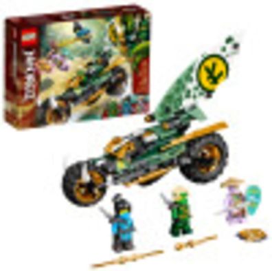 LEGO Ninjago Lloyd’s Jungle Chopper Bike 71745 Building Kit Ninja Bike Spielzeug