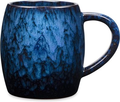 600ml große Keramik Kaffeetassen Becher, Keramik handgemachte große Tasse