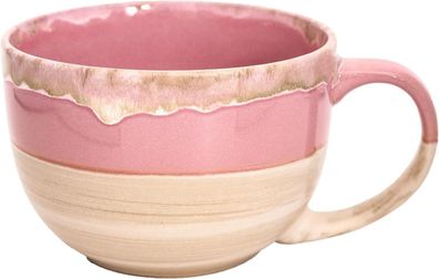 700 ml Groß Tasse Keramik Tee Tassen?Müslischalen mit Henkel Suppentassen Salat