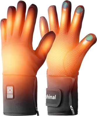 Beheizbare Handschuhe für Damen und Männer, Beheizte Handschuhe mit 7V 3000mA