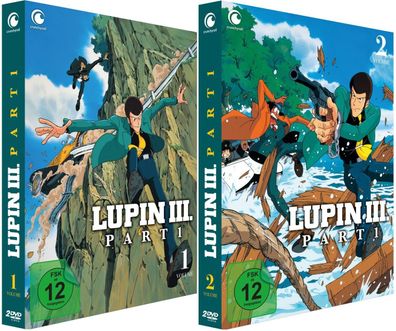 Lupin III. - Part 1 - The Classic Adventures - Vol.1-2 - DVD - NEU