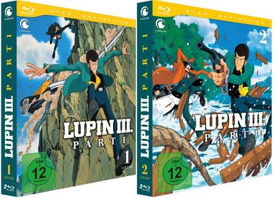 Lupin III. - Part 1 - The Classic Adventures - Vol.1-2 - Blu-Ray - NEU