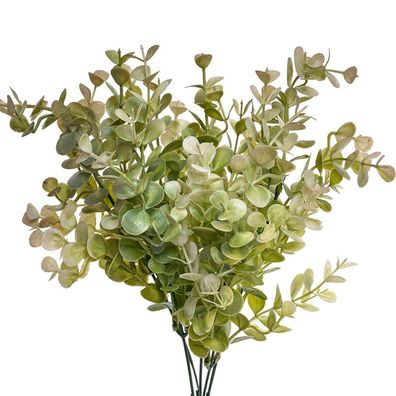 Clayre & Eef Kunstpflanze 35 cm Grün Kunststoff (Gr. 12x12x35 cm)