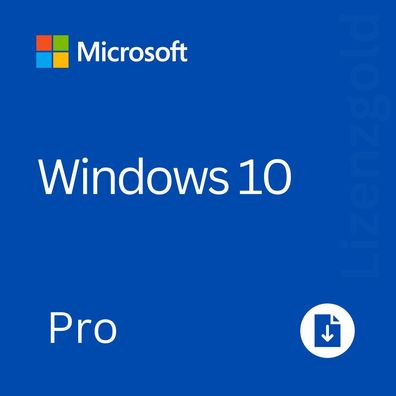 Microsoft Windows 10 Professional Pro | Deutsche Ware | 24/7 Lieferung | Vollversion