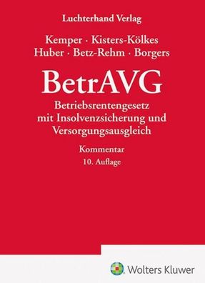 BetrAVG - Kommentar, Claus Berenz