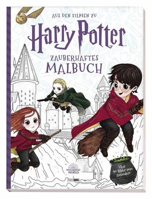 Aus den Filmen zu Harry Potter: Zauberhaftes Malbuch, Carla Spinner