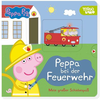 Peppa Pig: Peppa bei der Feuerwehr: Mein gro?er Schiebespa?,