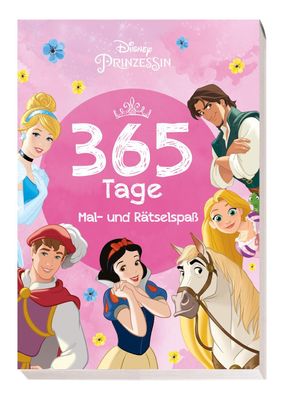 Disney Prinzessin: 365 Tage Mal- und R?tselspa?,