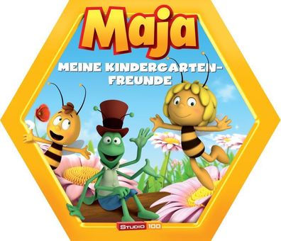 Biene Maja - Kindergartenfreundebuch in Wabenform,