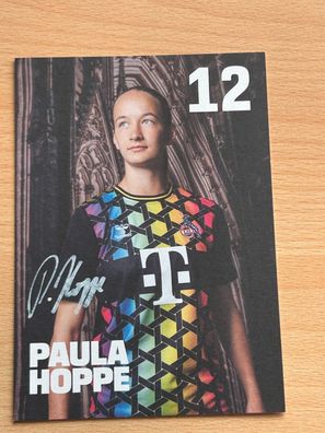 Paula Hoppe - 1. FC Köln - Autogrammkarte original signiert - #S2159