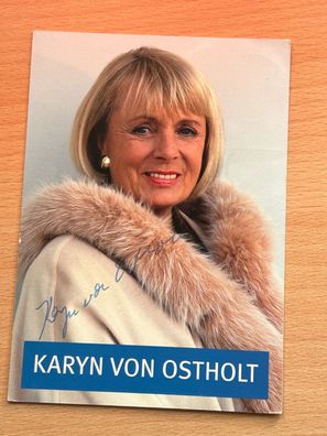 Karyn von Ostholt Autogrammkarte original signiert #S2563