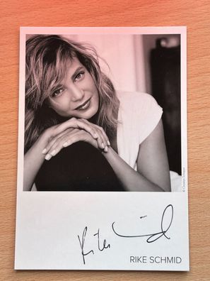 Rike Schmid Autogrammkarte original signiert #S2589