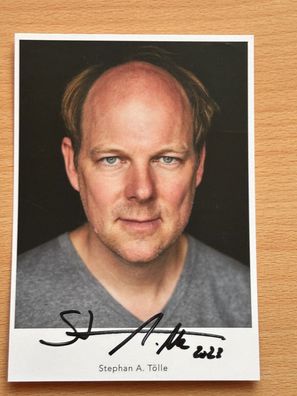 Stephan A. Tölle Autogrammkarte original signiert #S1536