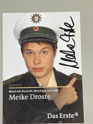 Meike Droste Autogrammkarte original signiert #S1731