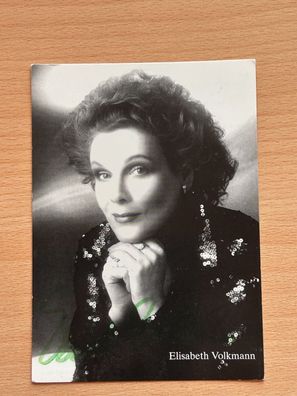 Elisabeth Volkmann Autogrammkarte original signiert #S1502