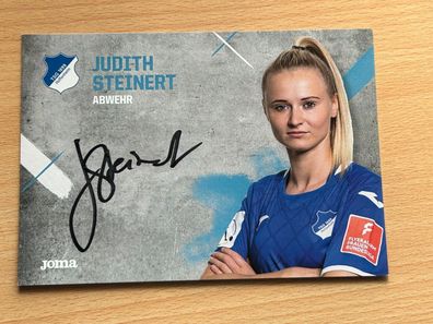 Judith Steinert -TSG 1899 Hoffenheim -Autogrammkarte original signiert - #S2117