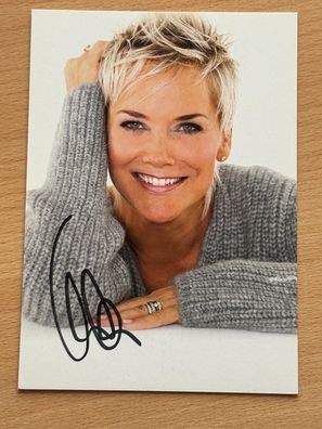 Inka Bause Autogrammkarte original signiert #S1699