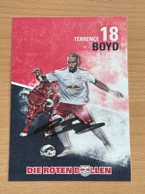 Terence Boyd - RB Leipzig - Autogrammkarte original signiert - #2261